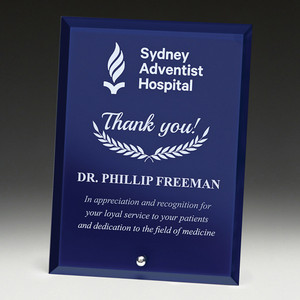 WP13: Radiant Plaque Blue WP13: Radiant Plaque Blue