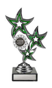 292SGN : Santorini Cup - Silver/Green
