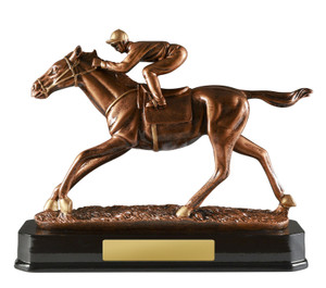 1512BR : Horse with Jockey
