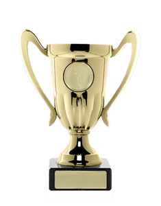 Plastic Gold Cup with logo Plastic Gold Cup with logo