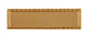 Bar Gold Lapel Badge Bar Gold Lapel Badge