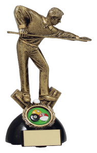 A825: Snooker / Pool Player on Ball A825: Snooker / Pool Player on Ball