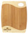 Bamboo Board Two Tone & Handle