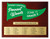 Pennant Winner Green Plaque 380mm