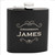 FSK67 - Laserable Matte Black Flask 6oz