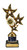 292GBK : Santorini Cup - Gold/Black