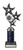 292SBK : Santorini Cup - Silver/Black