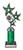 292SGN : Santorini Cup - Silver/Green