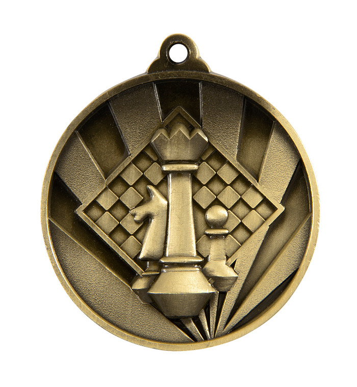 1076-43: Sunrise Medal-Chess