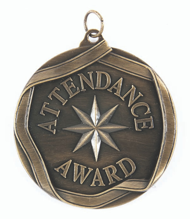 Attendance Award Medal