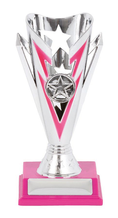 TGD20019 Flash Cup Silver/Pink 180mm