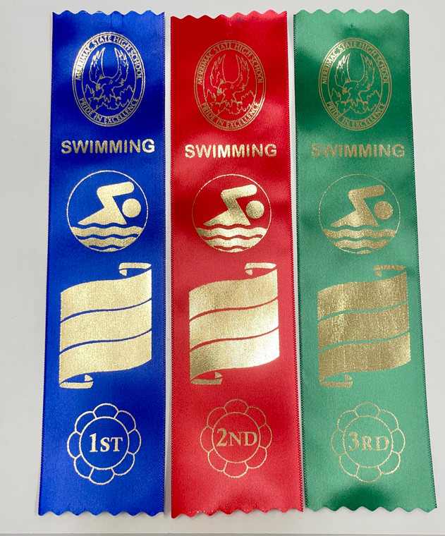 Custom place ribbons - Pack of 100
