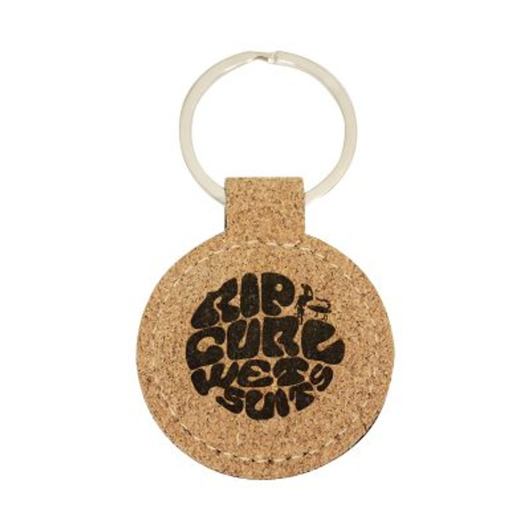 Laserable Cork Keychain