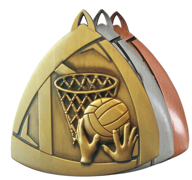 M1023 - Netball Triangle Medal