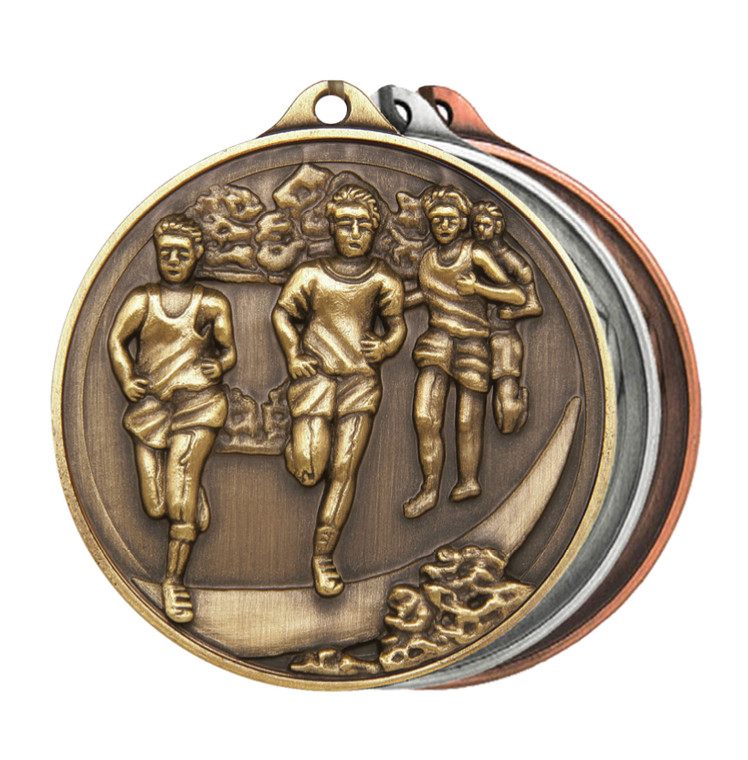 M2166 - Cross Country 50mm medal