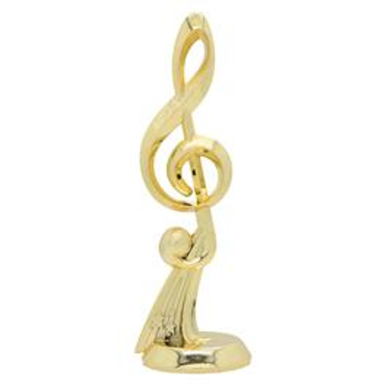 Music Note - Gold / Silver (155mm)