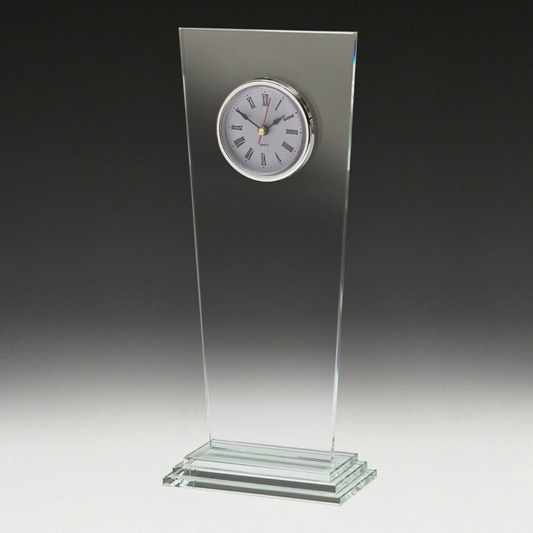 Topmost Glass Clock 290mm