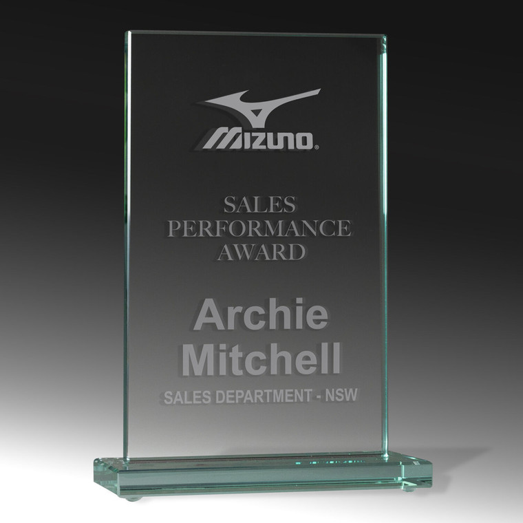 JADE10: Jade Glass Rectangle