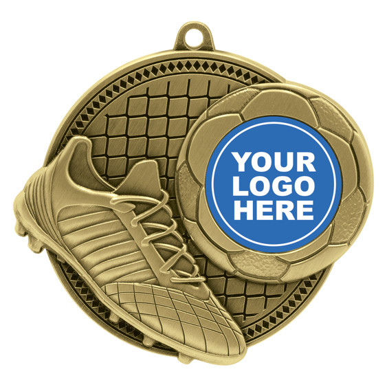 MP104G : Football Tempo - Logo - 55mm