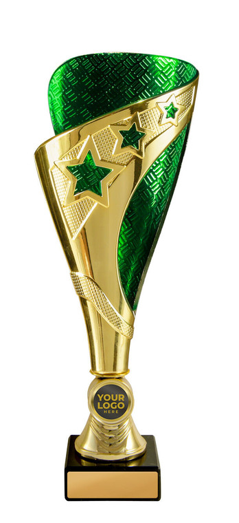 296GG- : Naxos Cup - Gold/Green