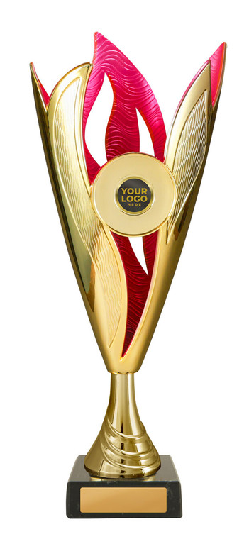 297GPK : Rhodes Cup - Gold/Pink