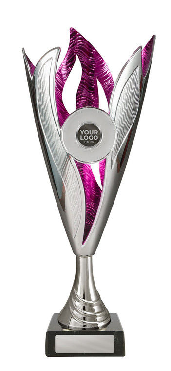 297SPU : Rhodes Cup - Silver/Purple