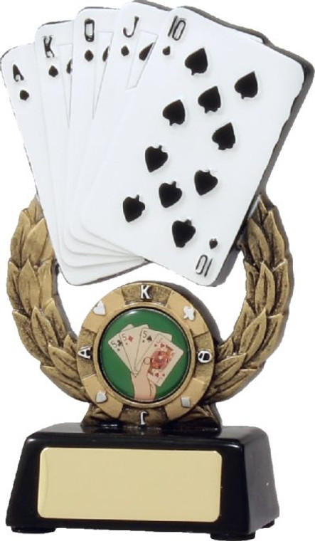 Card Resin Trophy