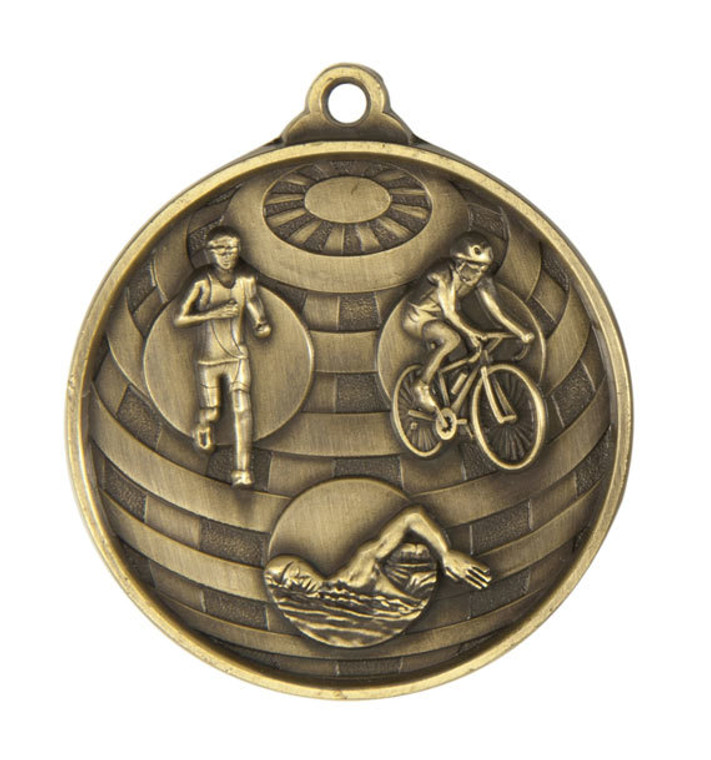 1073-15: Global Medal-Triathlon