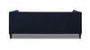 Jack 84" Modern Tuxedo Tufted Sofa, Dark Navy Blue