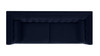 Jack 84" Modern Tuxedo Tufted Sofa, Dark Navy Blue