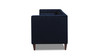 Jack 84" Modern Tuxedo Tufted Sofa, Dark Navy Blue
