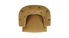 Katherine Tufted Accent Chair, Gold