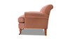 Alana Lawson Three-Cushion Tight Back Sofa, Peach Orange