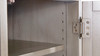 Dauphin Handpainted Entryway Storage Cabinet, Grey Cashmere