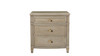 Dauphin Gold Accent End Table, Grey Cashmere