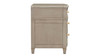 Dauphin Gold Accent End Table, Grey Cashmere