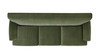Alana Lawson Three-Cushion Tight Back Sofa, Olive Green