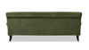 Alana Lawson Three-Cushion Tight Back Sofa, Olive Green
