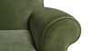 Alana Lawson Three-Cushion Tight Back Sofa, Olive Green