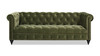 Alto 88" Tufted Chesterfield Sofa, Olive Green