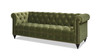 Alto 88" Tufted Chesterfield Sofa, Olive Green