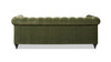 Alto 88" Tufted Chesterfield Sofa, Olive Green