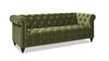 Alto 88" Tufted Chesterfield Sofa, Olive Green