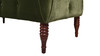 Samuel Tufted Chaise Lounge, Right Arm Facing, Olive Green