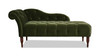 Samuel Tufted Chaise Lounge, Right Arm Facing, Olive Green