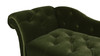 Samuel Tufted Chaise Lounge, Right Arm Facing, Olive Green