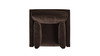 Knox 36" Modern Farmhouse Arm Chair, Deep Brown