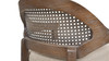 Americana Mid-Century Modern 26" Cane Back Counter Stool, Taupe Beige