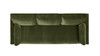 Knox 84" Modern Farmhouse Sofa, Olive Green