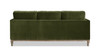 Knox 84" Modern Farmhouse Sofa, Olive Green